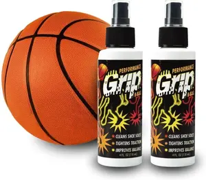 Basketball Shoe Spray 4 Oz (Two-Pack): Performance Grip Spray for Basketball Shoes Bottom – Non-Sticky Mist That Rejuvenates Soles & Boosts Traction