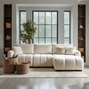Marbella Grande Mediterranean Modular Contemporary Lounge L-shape Sofa Sectional
