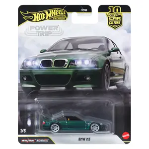 Hot Wheels Car Culture 2026 Power Trip BMW M3 E46, 1:64 Scale, Diecast Model Car
