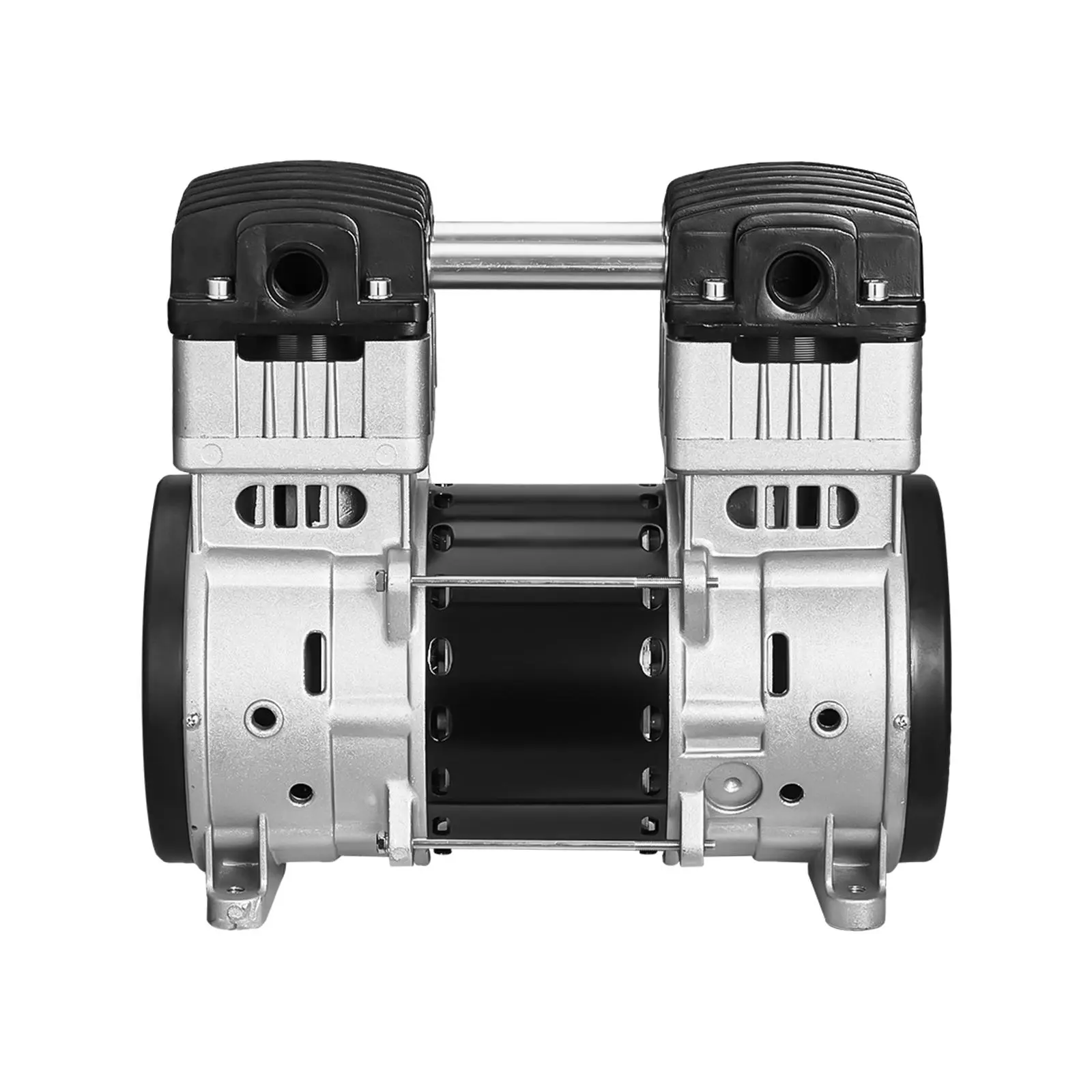 【summerfinds】VEVOR Air Compressor Motor, 2HP 5.2CFM @ 90PSI Oil Free Air Compressor Pump & Max. 145PSI Pressure, 78dB Ultra-Quiet Compressor Motor for Auto Repair, Tire Inflation, Spray Painting, Woodwork Nailing
