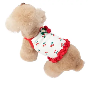Pet Clothes Anti-Shedding Summer Spring Thin Dog Vest Cat Clothing American Shorthair Golden Retriever Poodle Puppy Clothes