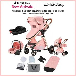 [Weekly Picks] AOBTKEL,Babystroller,dealsforyoudays,4-in-1Portable & Foldable YoungstersStroller with Sun,High & Quality &Lightweight Travel Stroller For BabiesOutdoorfun,ldeal For TravelAnd Shopping Perfect Gift ForMother's Day Or Christmas,