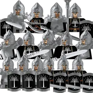Middle-Earth War Figures Building Block Toys Orcs Legion Elf Knight Infantry Archers Dwarf Classic Movie Characters Bricks