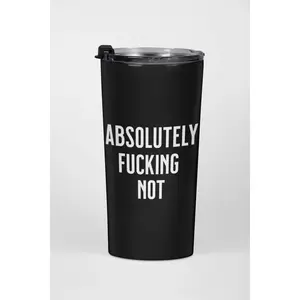 Bold Opinion 22oz Insulated Tumbler – Black