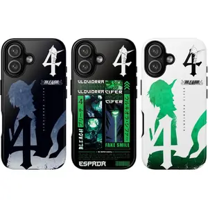 Ulquiorra Cifer #4 Phone Case, Bleach Anime Tough Phone Case, Suitable for iPhone 17/16/15/14/13/12/11 Pro Max/Plus and  Samsung Galaxy S23FE/22/23/24/25