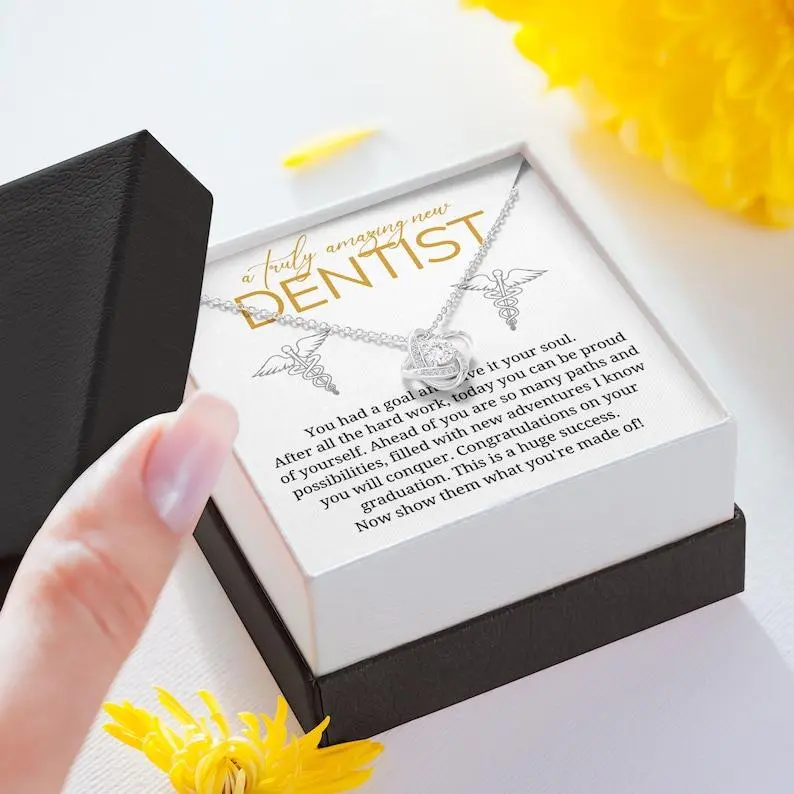 Dentist Necklace Gift, Dental Gift, Dental Hygiene Gifts, Dental Student Gift