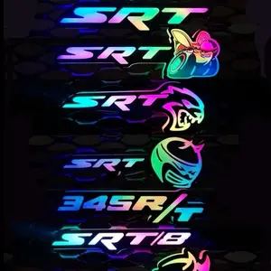 FlowSeries LED Badges Decals Vehicle Exterior Decoration Car Accessories