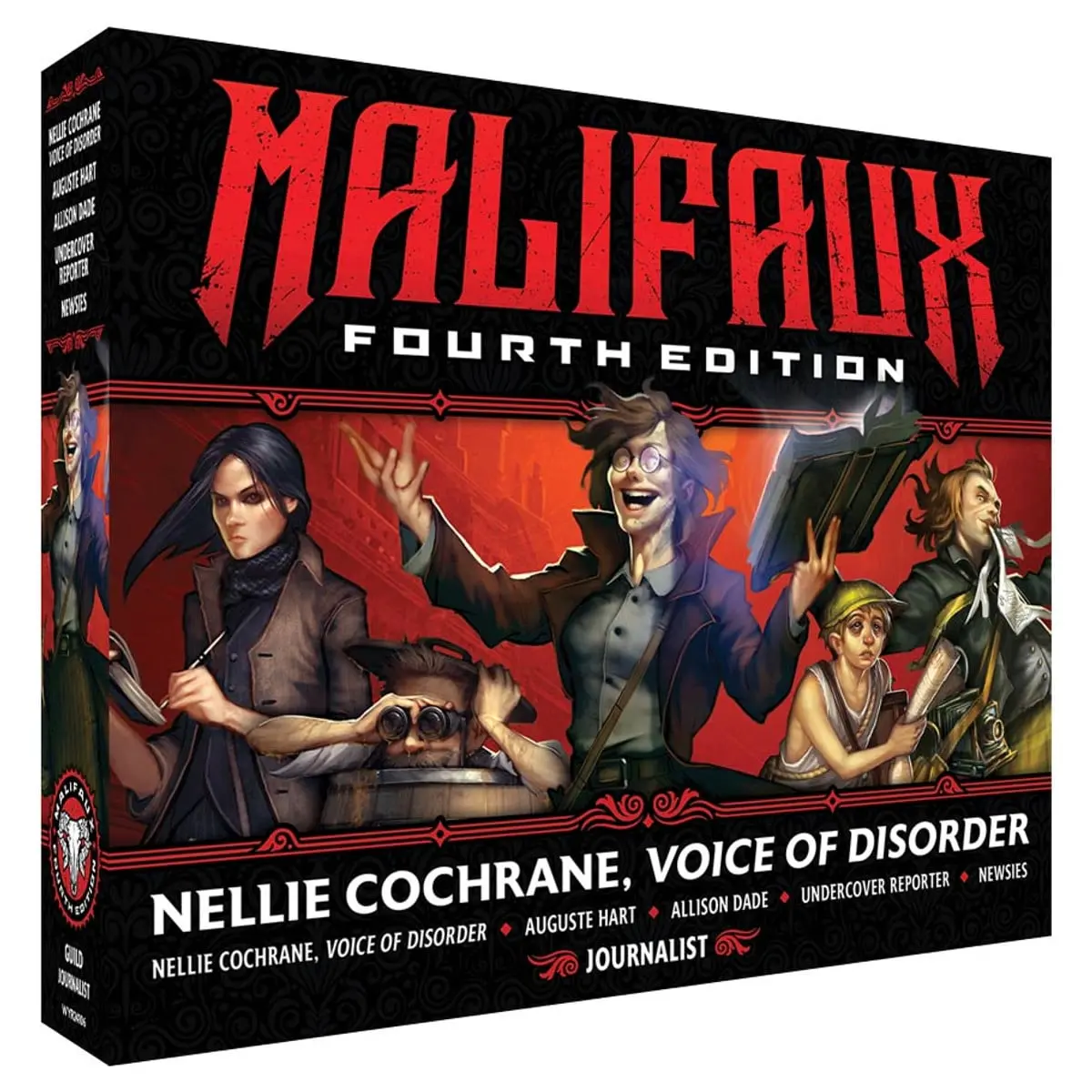 Wyrd Miniatures WYR24106 Malifaux 4th Edition - Nellie Cochrane, Voice of Disorder Miniatures