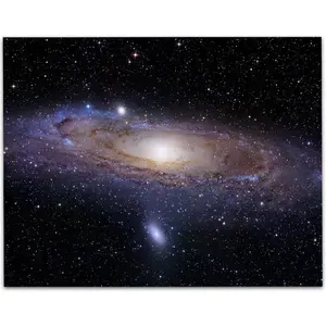 Make Em Laugh Astronomy Poster - The Milky Way Galaxy - 11x14 Unframed Art Print - Vintage Posters for Dark Academia, Space Poster for Astronomers and Space Exploration Enthusiasts, Astronomy Decor