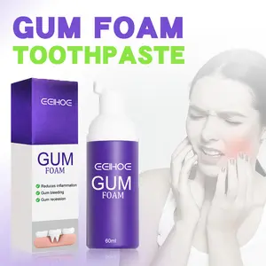 Gum Protecting Foam Toothpaste 60ml – Deep Cleaning & Gentle Gum Care | Fresh Breath Oral Care for Men & Women