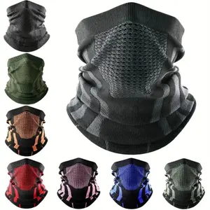 New Face  Mask Cover Neck Warmer Bicycle Cycling Scarf Hiking Breathable Mask Winter Outdoor Windproof Thickened Mask