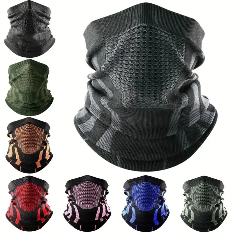 New Face  Mask Cover Neck Warmer Bicycle Cycling Scarf Hiking Breathable Mask Winter Outdoor Windproof Thickened Mask