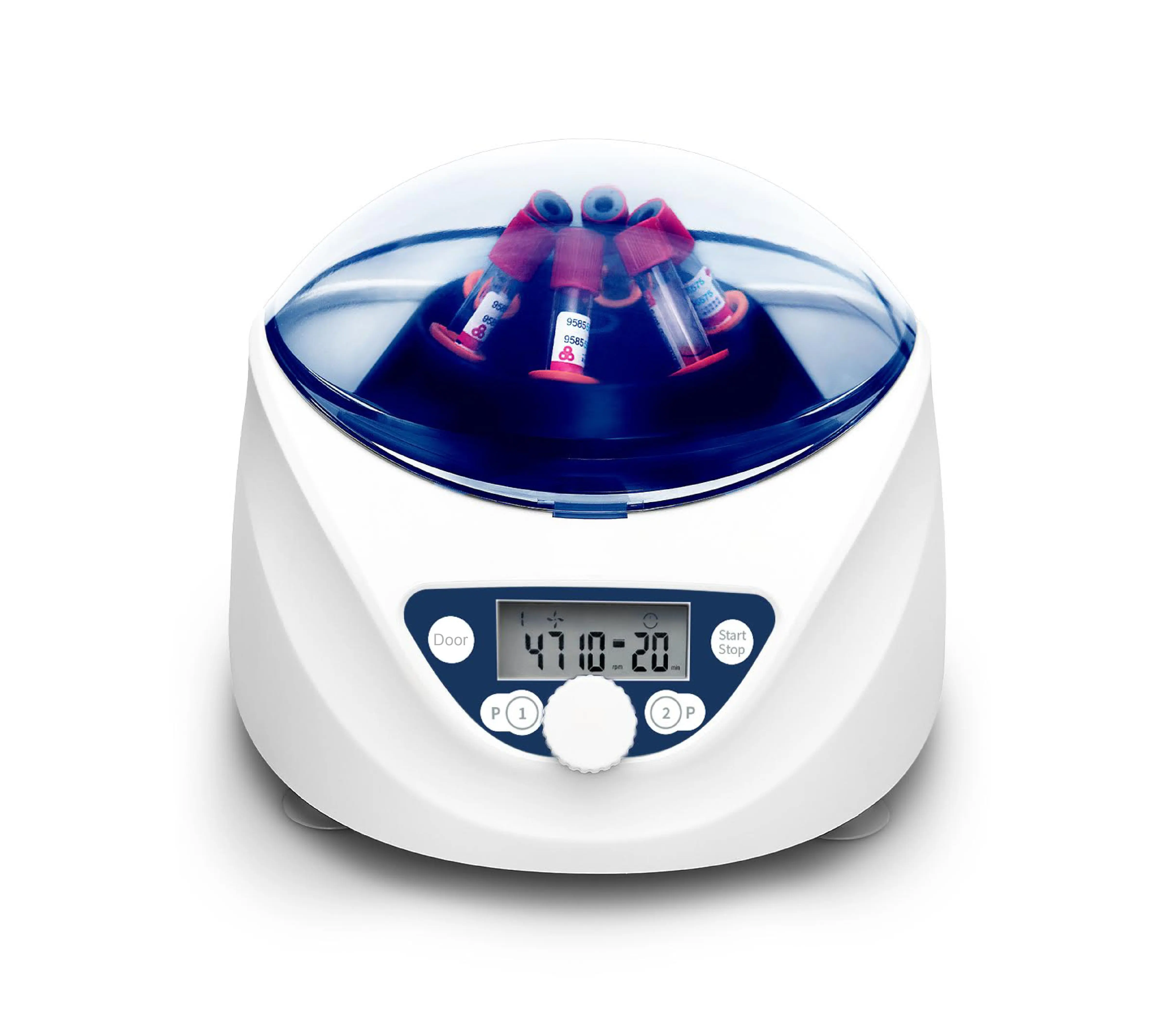 CentriNova PRP Centrifuge Machine – 5000 RPM Digital Benchtop Laboratory Centrifuge, 6 x 15mL Rotor, Clinical, Veterinary & Research Lab Use, Brushless Motor, Includes Micro Tubes