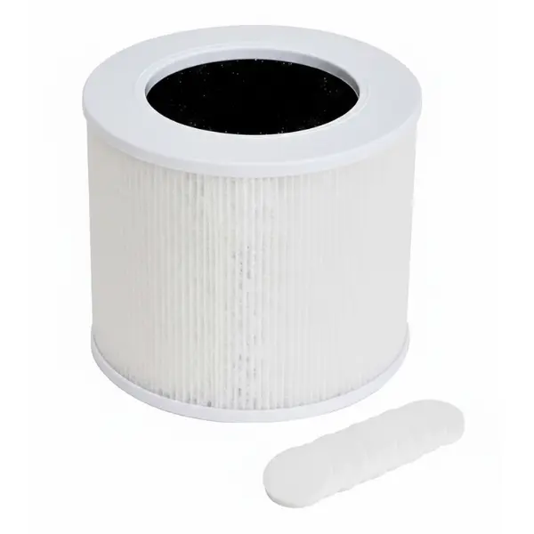 Core Mini Replacement HEPA Filter for LEVOIT Core Mini / Mini P 3-in-1 H13 True HEPA Activated Carbon Filter Includes 10 Fragrance Sponges