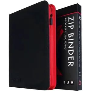 Vault-X 12-Pocket SV10 Edition Trading Card Album Binder for Rivals Master Set (Holds 480 Cards)