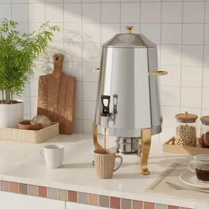 13L Iced Coffee Tea Dispenser With Heating Board For Home Poolside Bbq kitchen supplies