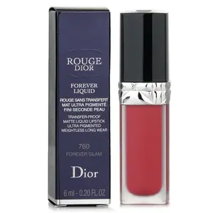 DIOR Rouge Dior Forever Matte Liquid Lipstick - # 760 Forever Glam
