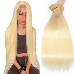 Glulaze 613 Blonde Bundles Of Human Hair Body Wave Human Hair Bundles Straight Hair Bundles Brazilian Hair SpringStatements