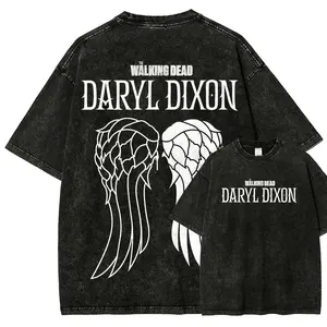 The Walking Dead Unisex Fit Washed T-Shirt fathersdaygift