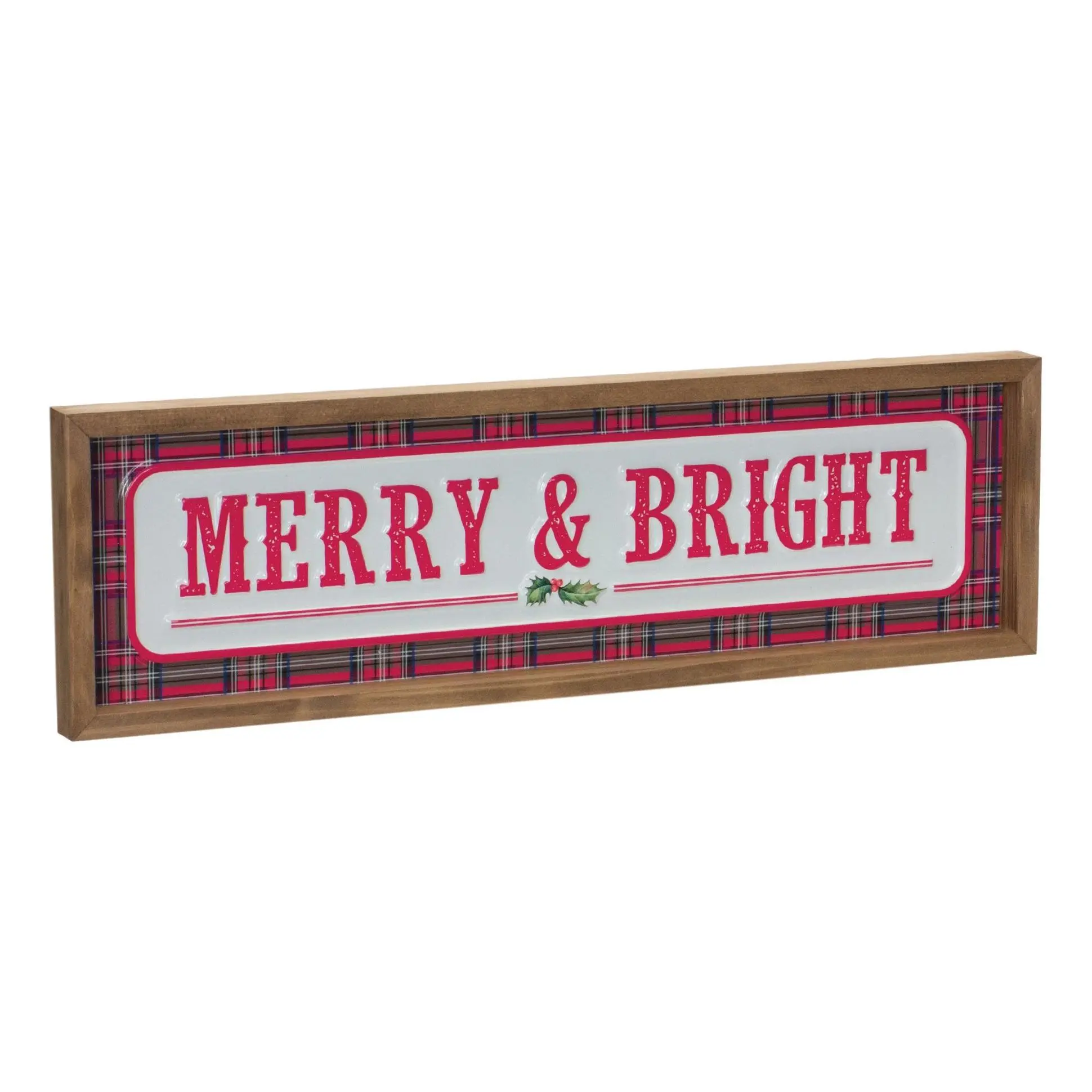 Melrose Merry & Bright Sign 19.75"L