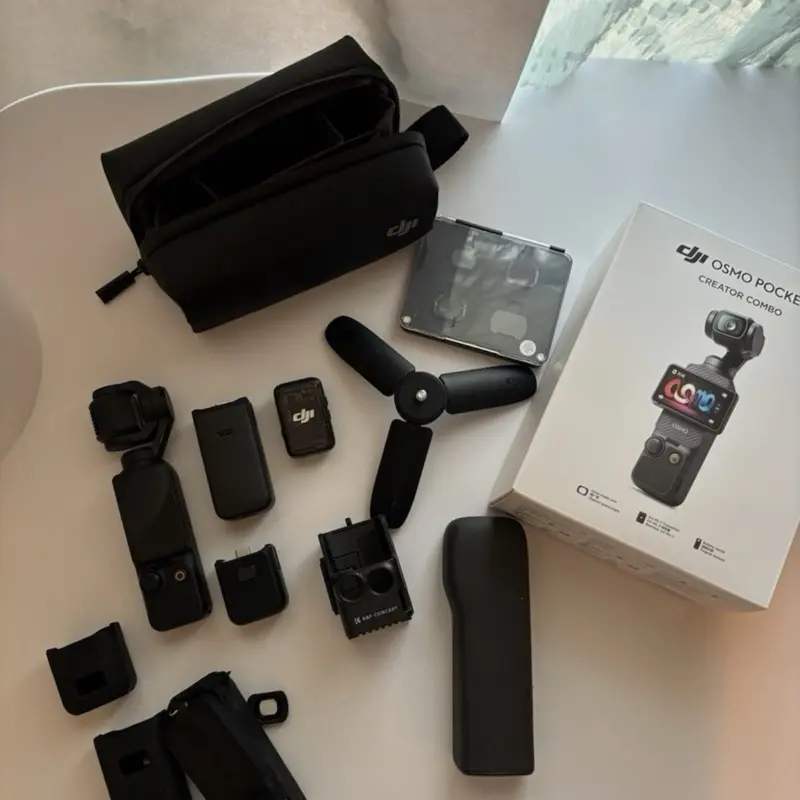 DJI OSMO POCKET 3 CREATOR COMBO(PLUS ADDITIONAL ACCESSORIES)