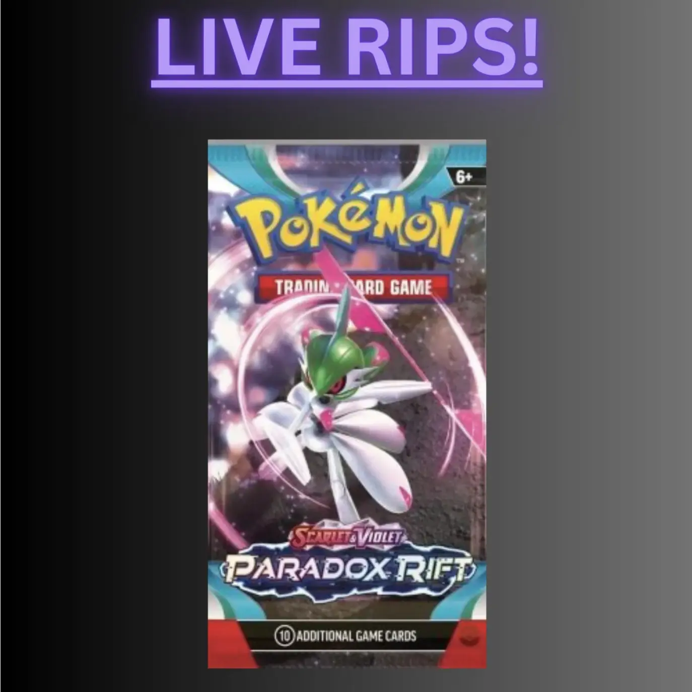 Paradox Rift Booster Pack - Pokémon Trading Card Game - TikTok Shop