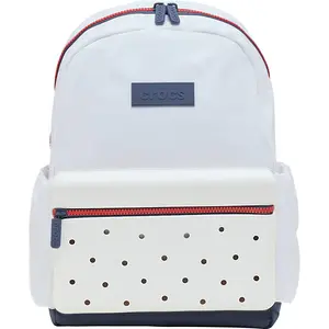 Crocs Classic Nylon Backpack, Ready to Personalize Travel and School Bag