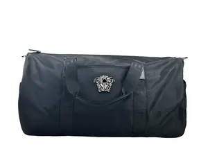 Pre-owned VERSACE Nylon Travel Bags Medusa Large Duffle Women's Bag