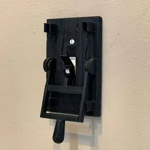 1pc Light Switch Cover With Flip Handle, Light Switch Plate, Game Props Light Switch Cover, Home Decor