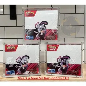 Pokemon Magnetic Booster Box Acrylic Case! Pokémon Card Protective Display!