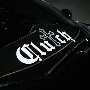 Clutch Windshield Banner V2 - Limited Edition 24" x 4.8" Banner for Your Next Adventure