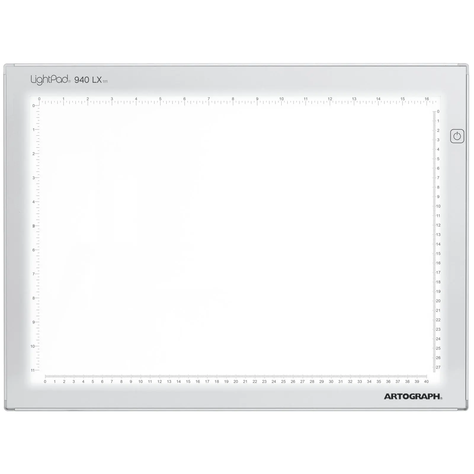 LightPad 940 LX 17" x 12" LED Lightbox with Adjustable Brightness 500-5000 lux for Artwork Tracing & Sewing 1-Year Warranty