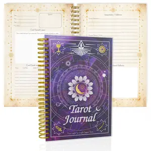 A5 Tarot Journal Notebook, Durable & Portable Office Stationery for Tarot Practice Daily Draws, Card Notes, Spreads, Interpretations & Reflections to Track Patterns, Deepen Intuition & Grow Connection