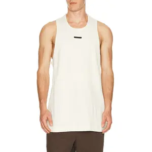 Fear of God ESSENTIALS Rib Tank in Ivory