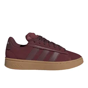 adidas Mens Grand Court Alpha 00S Lace Up Sneakers Shoes Casual - Red