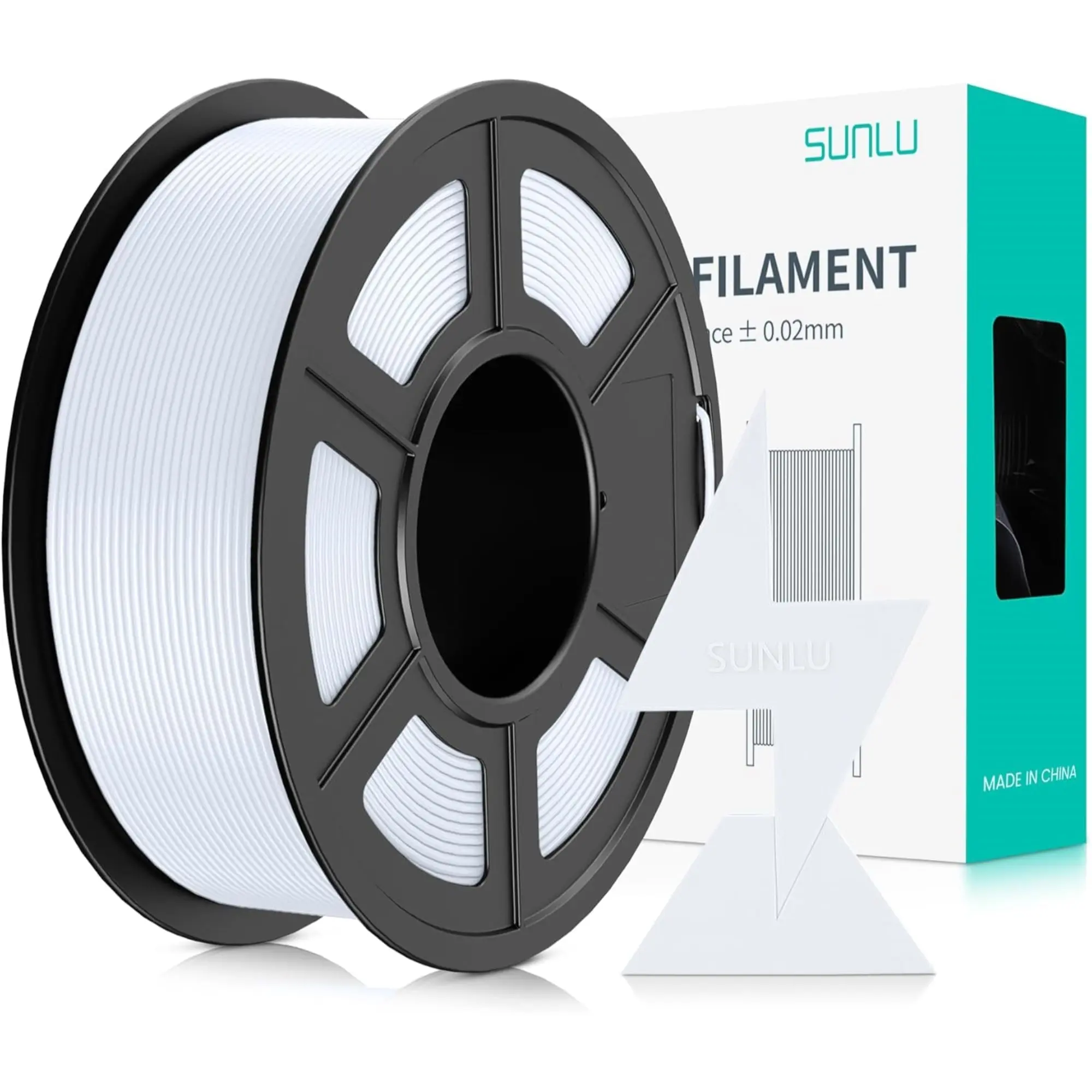 Sunlu HS-Polylactic Acid (PLA) High-Speed 3D Printing Filament - 1.75mm, 1kg Spooled Form, Yellow & Blue PLA 3D Printing Supplies for Fused Deposition Modeling Print Projects