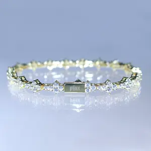 P6NK Cröss Bracelet - Silver, Gold