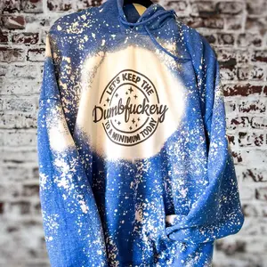 Sarcastic Bleached Hoodie