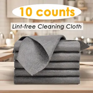 10 Counts Magic Cleaning Cloth, strong water absorption cloths for mirrors furniture