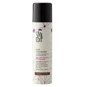 Style Edit Root Concealer Touch-Up Spray – Instant Gray Coverage for Hairline & Temples – Lightweight, No-Residue Formula – Made in USA – Perfect for Blonde Highlight & Ombre Haircare