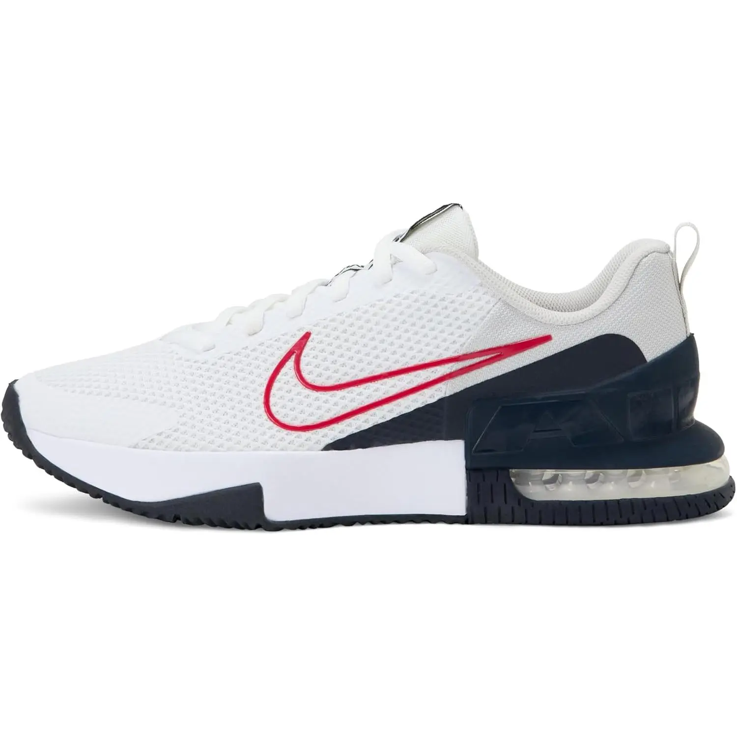 Nike Men's Air Max Alpha Trainer 6 White University Red Workout Sneakers FQ1833 111