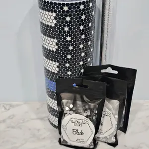 Thin Blue Line Rhinestone Tumbler DIY Kit