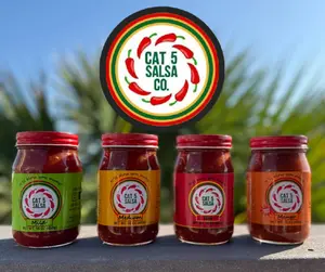 CAT 5 SALSA - COMBO PACK - TRY ALL OF OUR DELICIOUS FLAVORS Dip Sauce