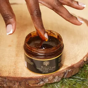 Turmeric+Honey+ Vitamin C+ Cinnamon Sugar Face Scrub Exfoliate Facial Skincare