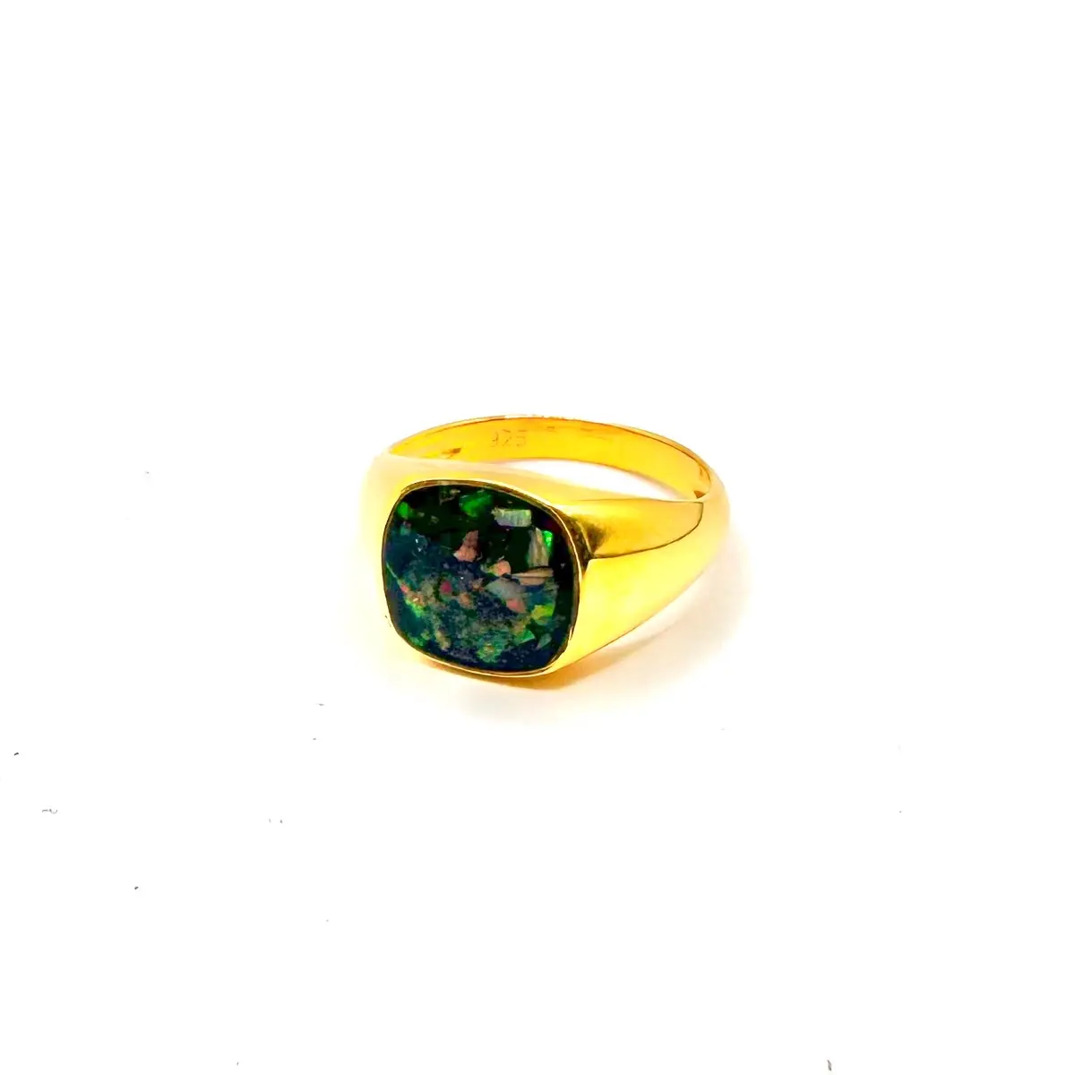 Customizable Pet Cremation Ashes Ring