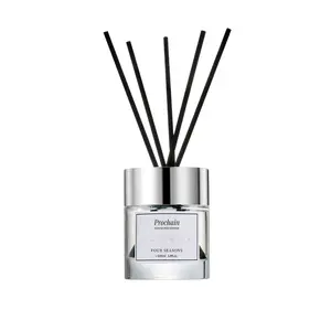 Sweet Fruity Reed Diffuser Set Lychee Rose Sweet Plum Sandalwood Scent for Bathroom Accessories Shelf Air Fresheners 3.4 fl oz  Fragrance Bottle