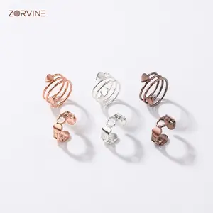 2pcs Copper Ring for womens gifts Hypoallergenic 99 Pure Copper Magnetic Therapy Love Heart Engagement Ring Set | Toi et Moi,Promise Rings for Her,Wedding Ring Set,Purity Ring,Ring Cover,Queen Ring,Gold Plated Minimalist Stacking Rings for Women