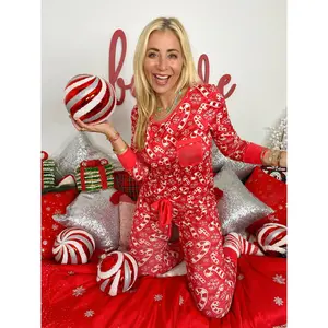 Candy Cane Pajama Set