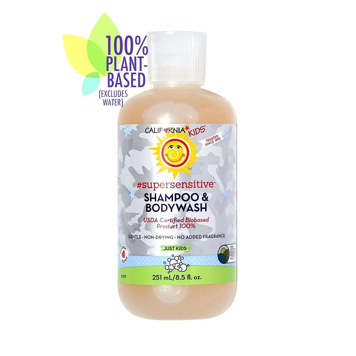 California Kids® #supersensitive™ Shampoo & Bodywash