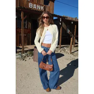 Jenie Split Front Knit Cardigan